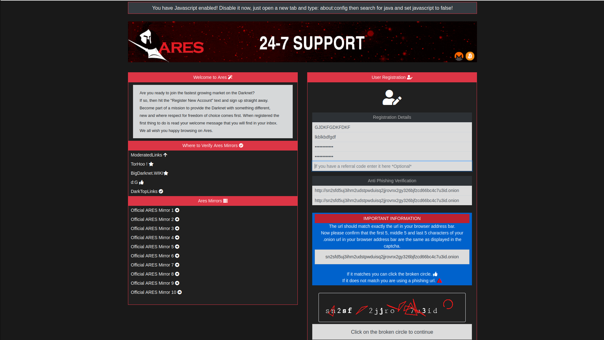 Security Features